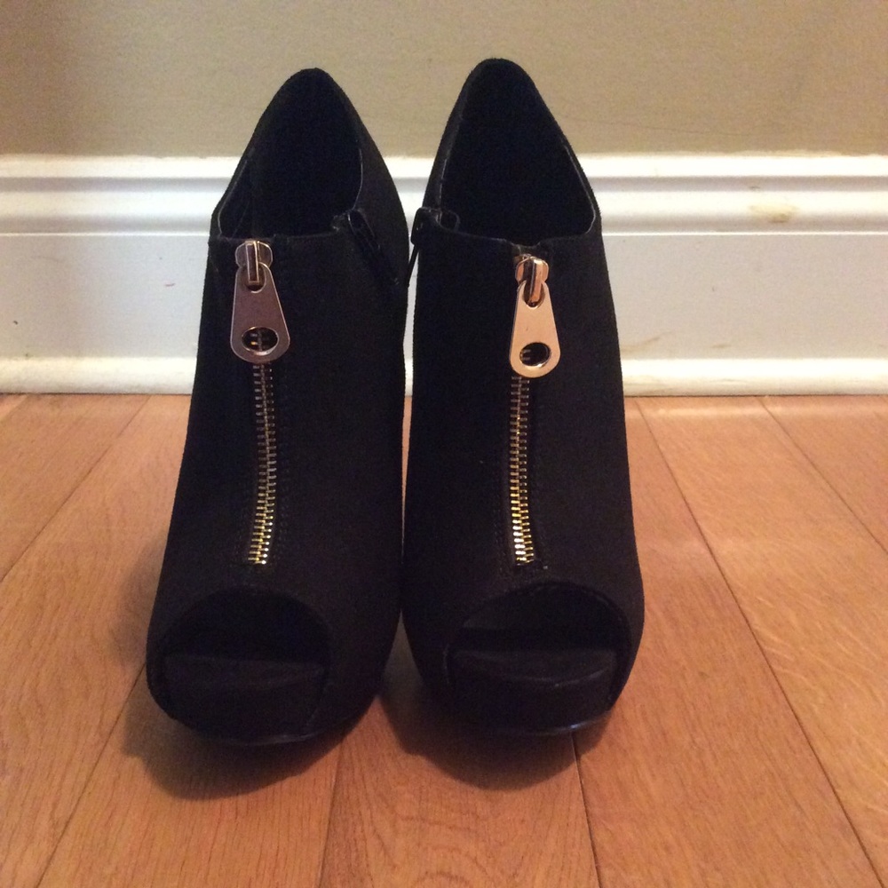 Paprika high heel booties
